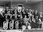 Coffs brass band 1955